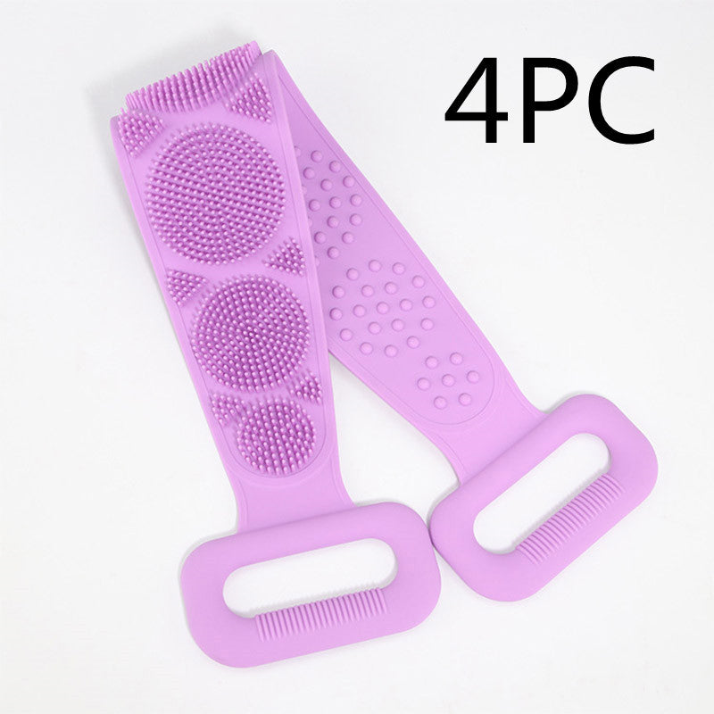 Bath Towel Silicone Rubbing Back Towel Bath Towel Silicone Rubbing Back Towel